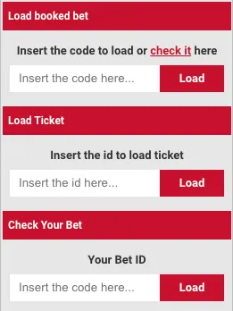 Konjo Bet booked bet and ticket checker panel